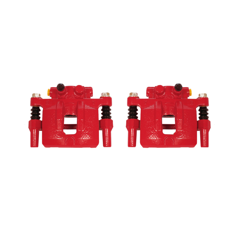 Power Stop 11-14 Chrysler 200 Rear Red Calipers w/Brackets - Pair