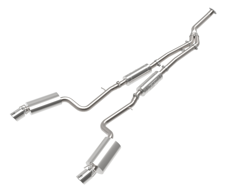 aFe POWER Takeda 16-17 Lexus IS200t L4-2.0L (t) 2.5in-3in 304 SS CB Exhaust w/Polish Tip thumbnail 6