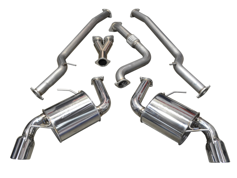 Injen 16-20 Chevy Camaro 2.0L 4 Cyl Full 3in Cat-Back Stainless Steel Exhaust w/SS Flanges & Y Pipe thumbnail 6