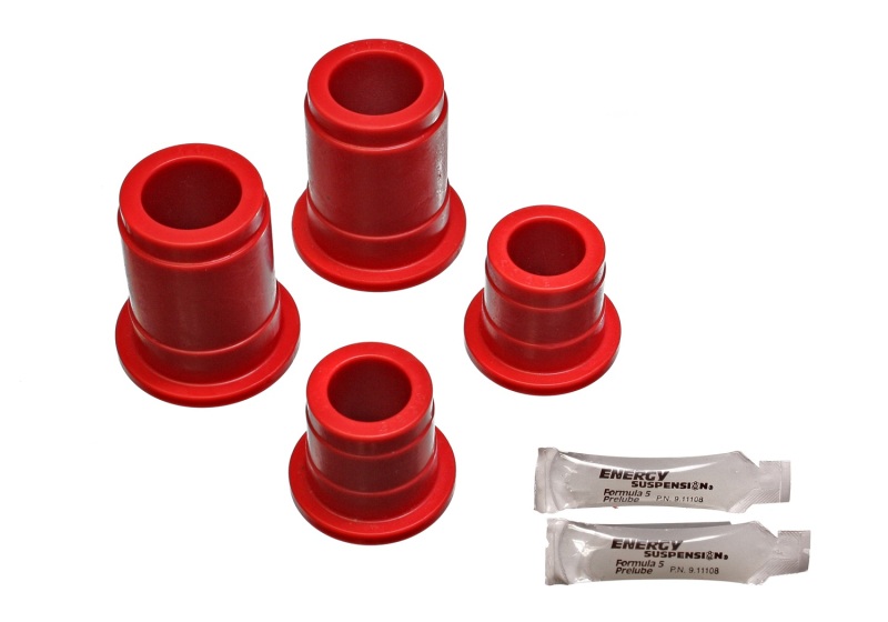 Energy Suspension 86-88 Toyota 4 Runner/PickUp Red Front Control Arm Bushing Set (Uppers ONLY) thumbnail 3