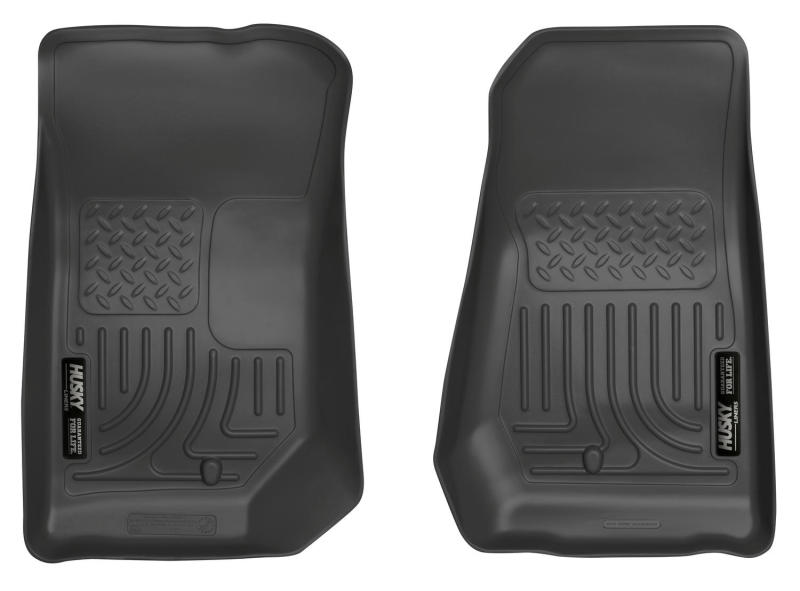 Husky Liners 07-12 Jeep Wrangler WeatherBeater Black Floor Liners thumbnail 5