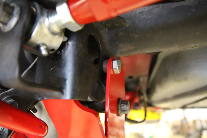 UMI Performance 05-14 Ford Mustang Rear Control Arm Relocation Brackets- Bolt In thumbnail 5