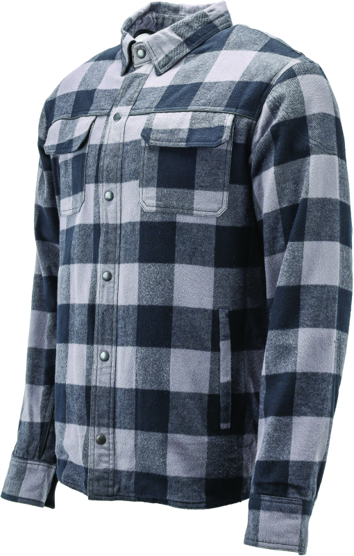 Kuryakyn Leather By River Road Vise Flannel Moto Shirt - Large thumbnail 8