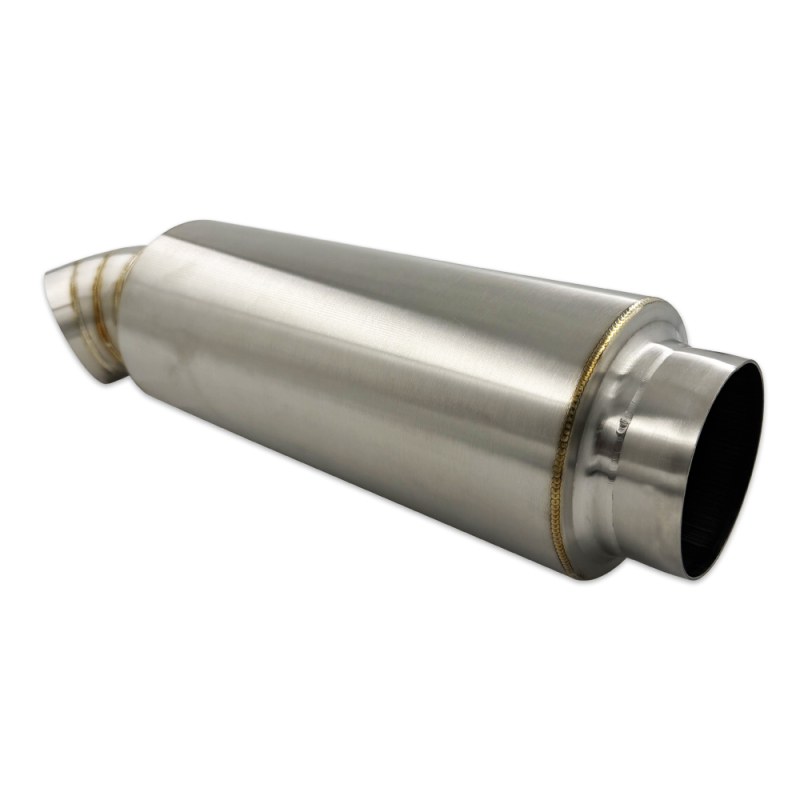 BLOX Racing 3.5in Street Muffler With Turndown Tip