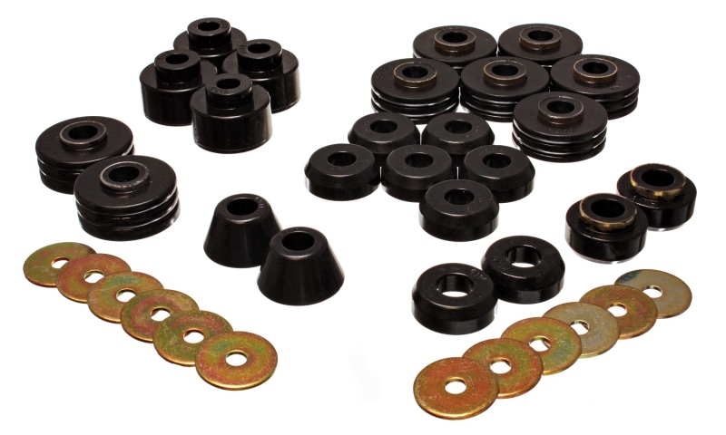 Energy Suspension Suburban Body Mounts - Black thumbnail 3
