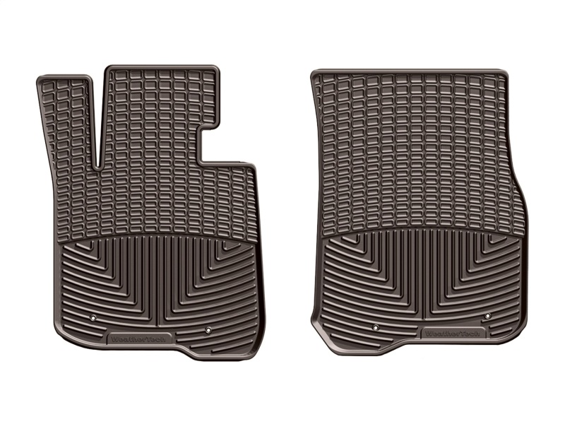WT Rubber Mats - Front - Cocoa