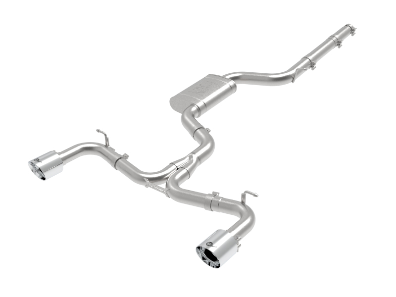 aFe MACH Force XP 3in-2.5in SS Exhaust Cat-Back 18-19 Volkswagen GTI (MK7.5) L4-2.0L (t) - Polished thumbnail 2
