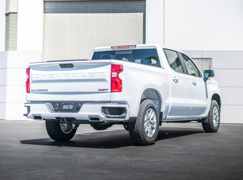 Borla 2019 Chevrolet Silverado / GMC Sierra 1500 S Type Catback Exhaust - 2.75in Pipe Diameter thumbnail 2