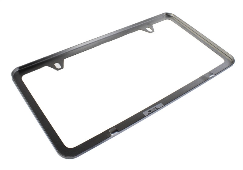 Ford Racing Slim License Plate Frame - Brushed Stainless Steel thumbnail 7