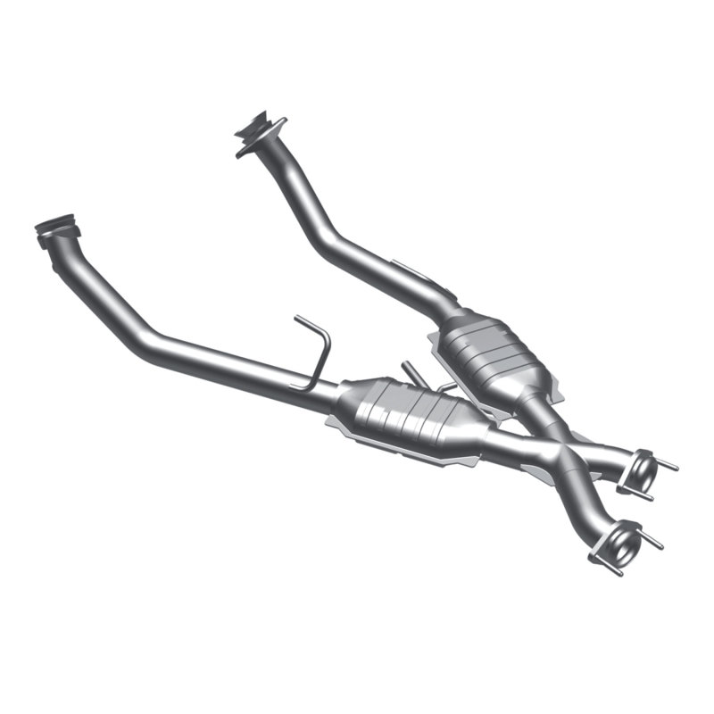 MagnaFlow Direct Fit Catalytic Converter Mustang X-Pipe 86-93 50-Sta thumbnail 5