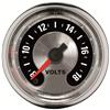 Autometer American Muscle 52mm Full Sweep Electric 8-18 Volts Voltmeter Gauge thumbnail 7