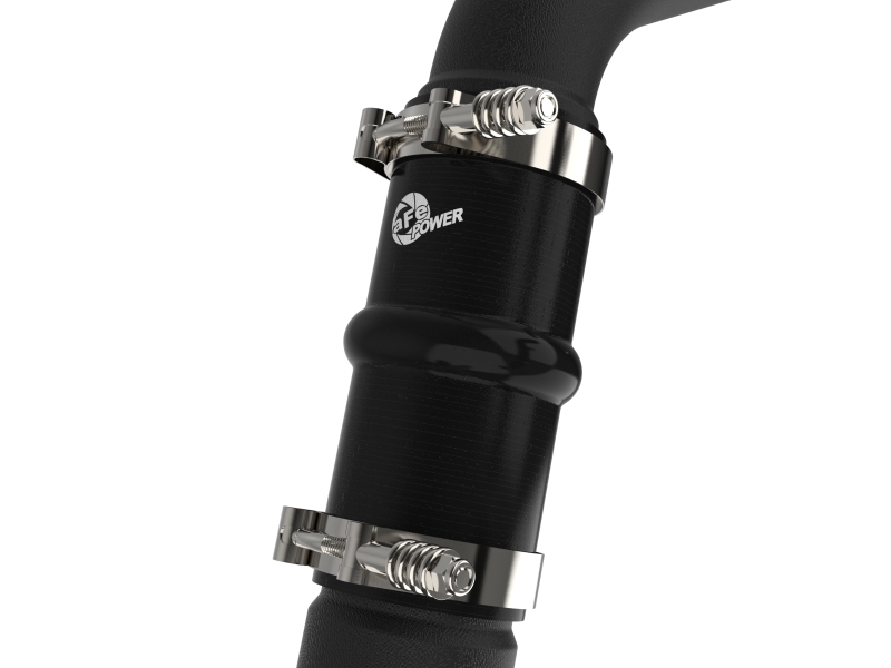 BladeRunner 2-1/2 IN & 3 IN Aluminum Hot Charge Pipe Black