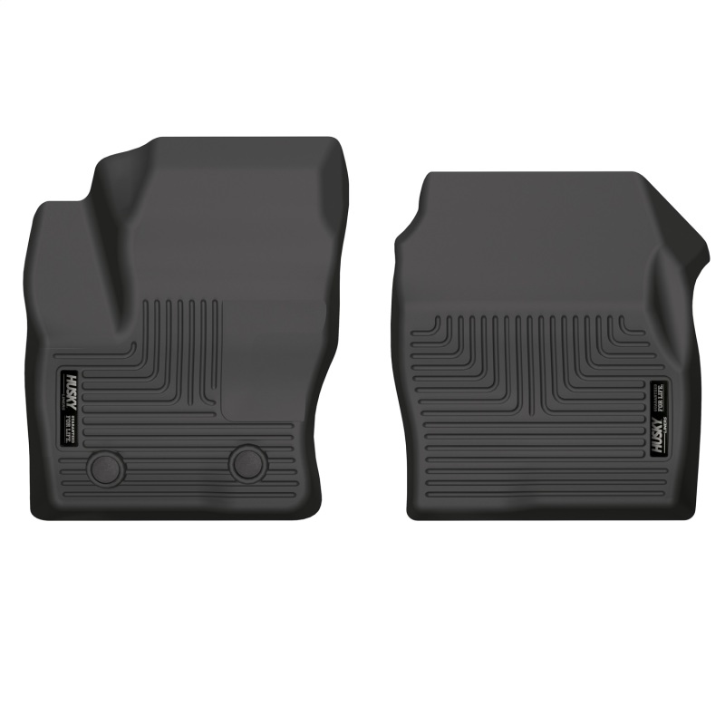 Husky Liners 20-22 Ford Transit Connect WeatherBeater Black Front Floor Liners thumbnail 2