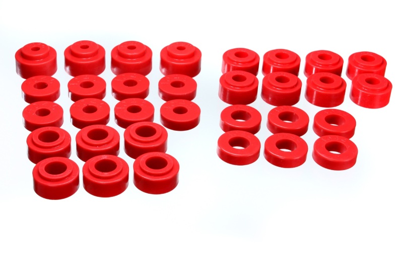 Energy Suspension GM Body Mount Set - Red thumbnail 2