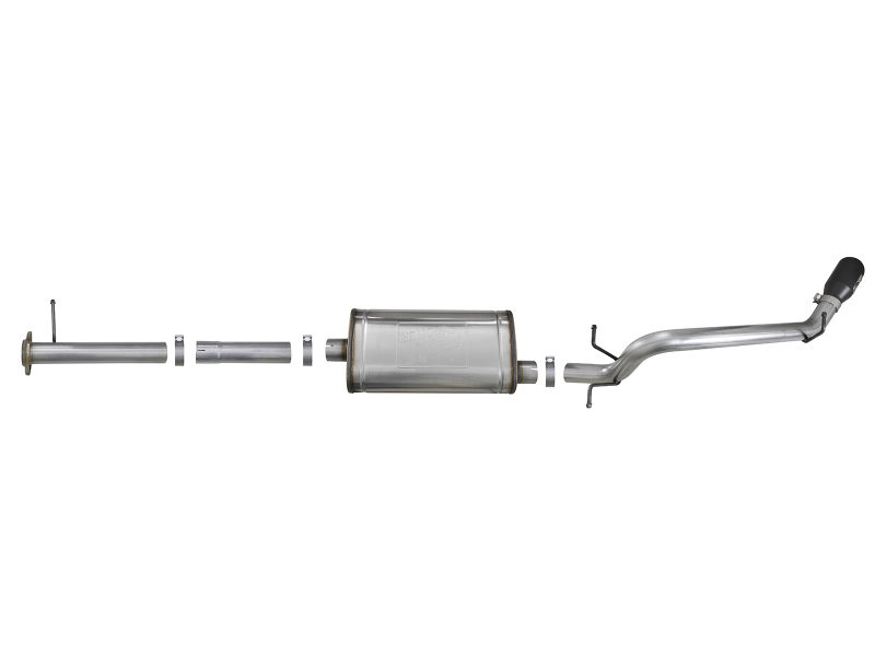 aFe MACH Force-Xp 3.0in 304 SS Cat-Back Exhaust w/ Black Tip 17-18 GM Colorado/Canyon thumbnail 9