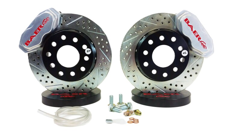 Baer Brakes 79-04 Ford Mustang 11in SS4+ Deep Stage Front SDZ Brake Kit - Clear