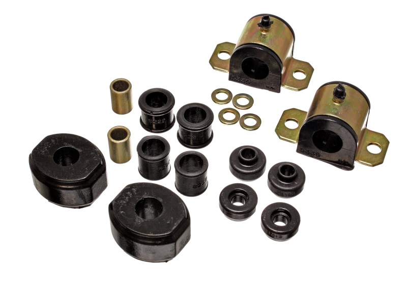 Energy Suspension 72-93 Dodge D100/200/300/Ram Charger 2WD Black 15/16in Front Sway Bar Bushings thumbnail 3