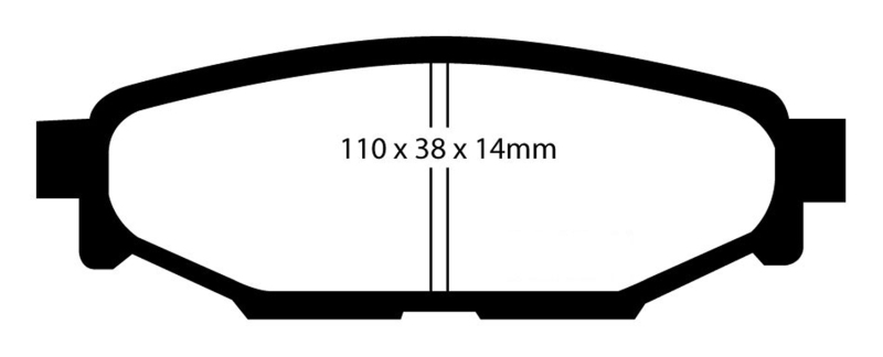 EBC S6 Brake Pad and Rotor Kit (1x ebcDP51584NDX, 1x ebcGD7634) thumbnail 4