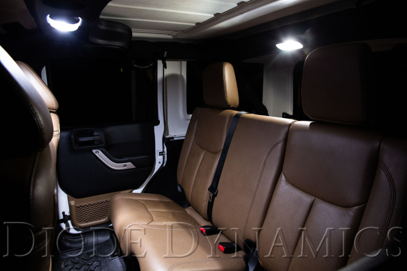 Diode Dynamics Wrangler JK 4dr Interior Kit Stage 1 - Blue thumbnail 8
