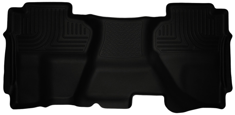 Husky Liners 07-13 Chevrolet Silverado 1500 Ext Cab WeatherBeater Black 2nd Seat Floor Liners thumbnail 6
