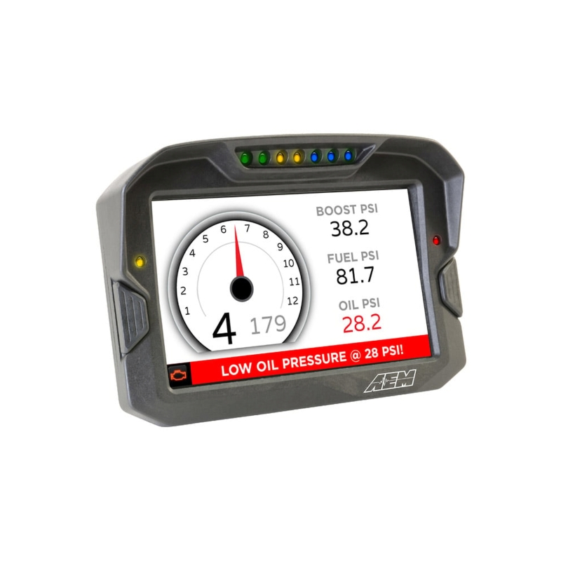AEM CD-7 Non Logging Race Dash Carbon Fiber Digital Display (CAN Input Only) thumbnail 9