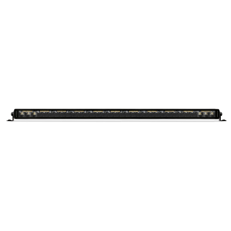 Go Rhino Xplor Blackout Combo Series Sgl Row LED Light Bar w/Amber (Side/Track Mount) 31.5in. - Blk thumbnail 2