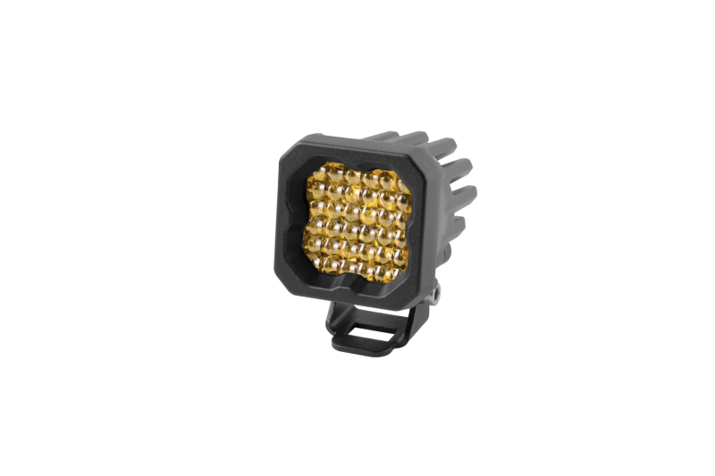 Diode Dynamics Stage Series C1 LED Pod Sport - Yellow Flood Standard ABL Each thumbnail 2