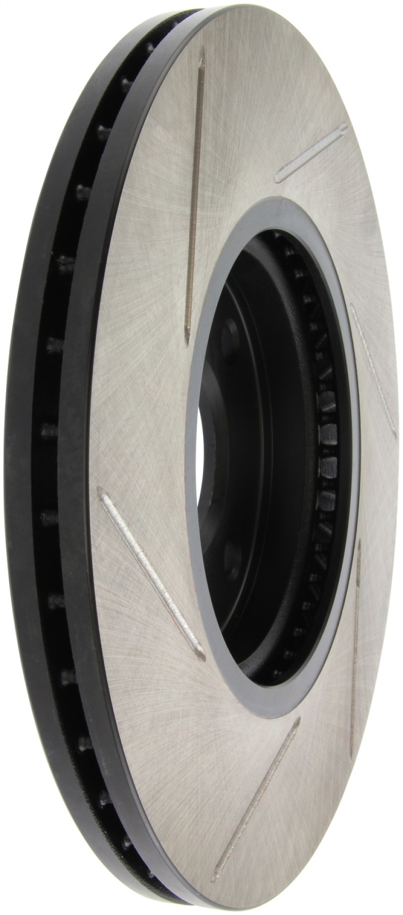 StopTech 2014 Ford Fiesta Left Front Disc Slotted Brake Rotor thumbnail 4