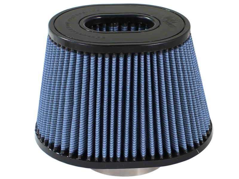 aFe MagnumFLOW Air Filters P5R Universal A/F 3.25in F x (9x6.5)in B x (6.75x5.5)in T x 3.375in H thumbnail 2