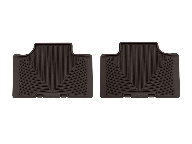 WT Rubber Mats - Rear - Cocoa