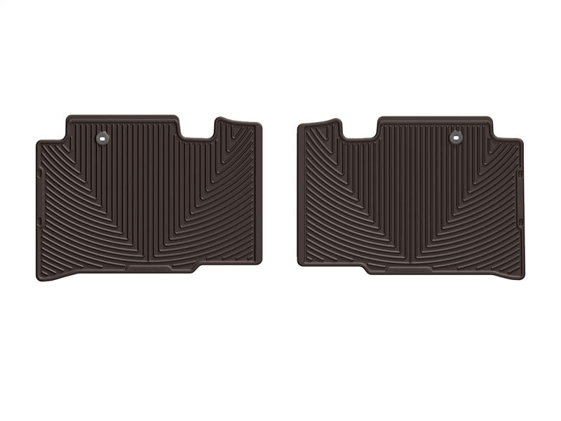 WT Rubber Mats - Rear - Cocoa