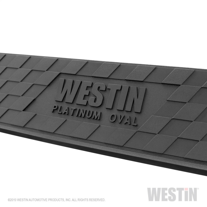 Westin 19-22 Chevrolet Silverado 1500 DC Platinum 4 Oval Nerf Step Bars - SS thumbnail 6
