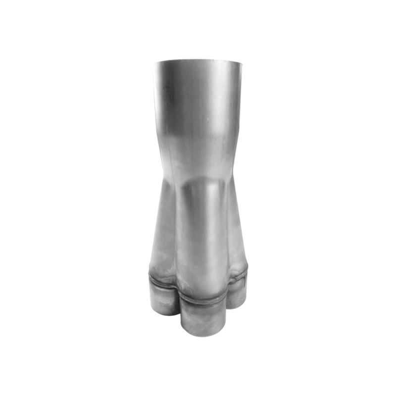 2in. x 4in. 304 Stainless Steel Stamped Merge Slip-On Collector
2" x 4" 304 Stainless Steel Stamped Merge Slip-On Collector