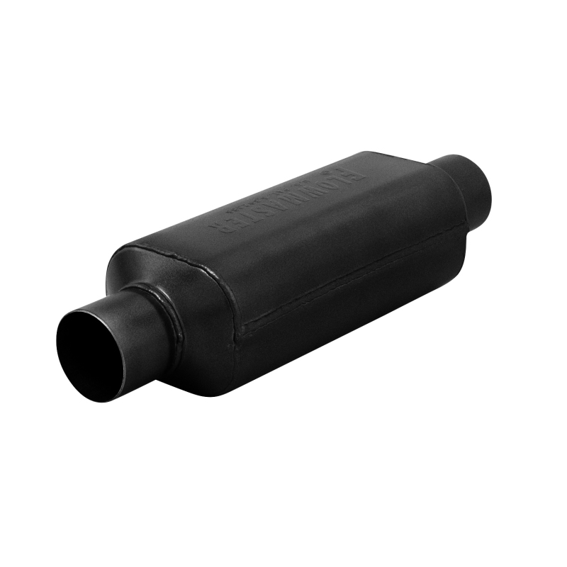 Flowmaster Super HP-2 2.50 IN/OUT 12 in. SS Muffler thumbnail 2