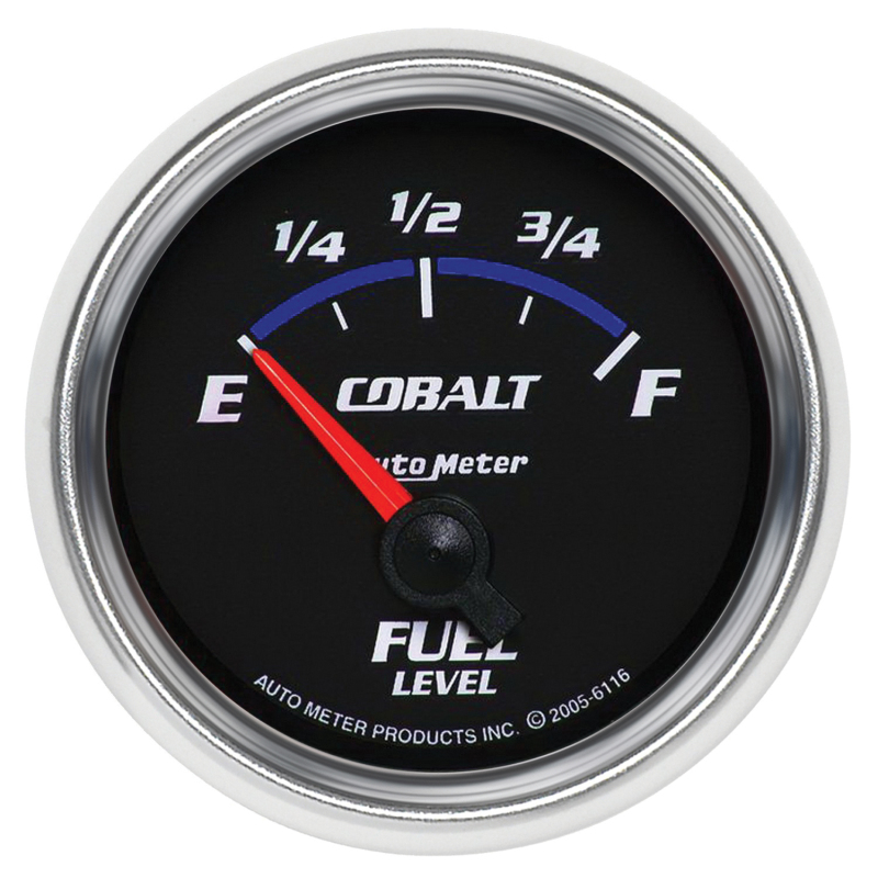 Autometer Cobalt 52mm 240 E/33 F SSE Fuel Level Gauge thumbnail 3