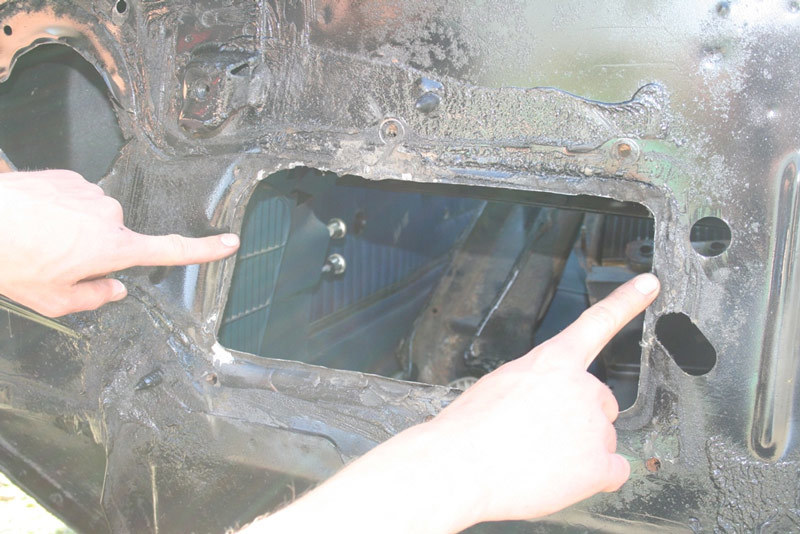 UMI Performance 64-72 GM A-Body Heater Box Delete Panel thumbnail 3
