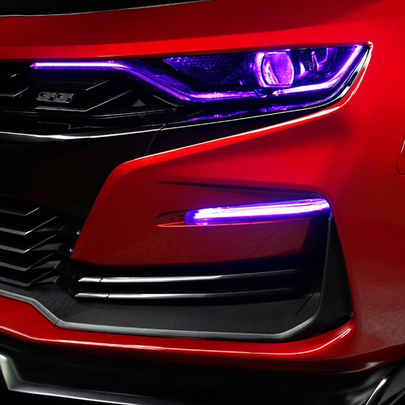 Oracle 19-21 Chevy Camaro SS/RS Fog Light Upgrade Kit - ColorSHIFT w/o Controller thumbnail 3