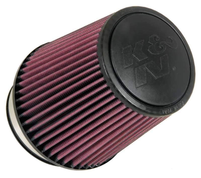 K&N Univ Rubber Round Tapered Filter 4.375in Flg ID/10 Deg Flg Angle 6in B OD/4.625in T OD/6.5in H thumbnail 2