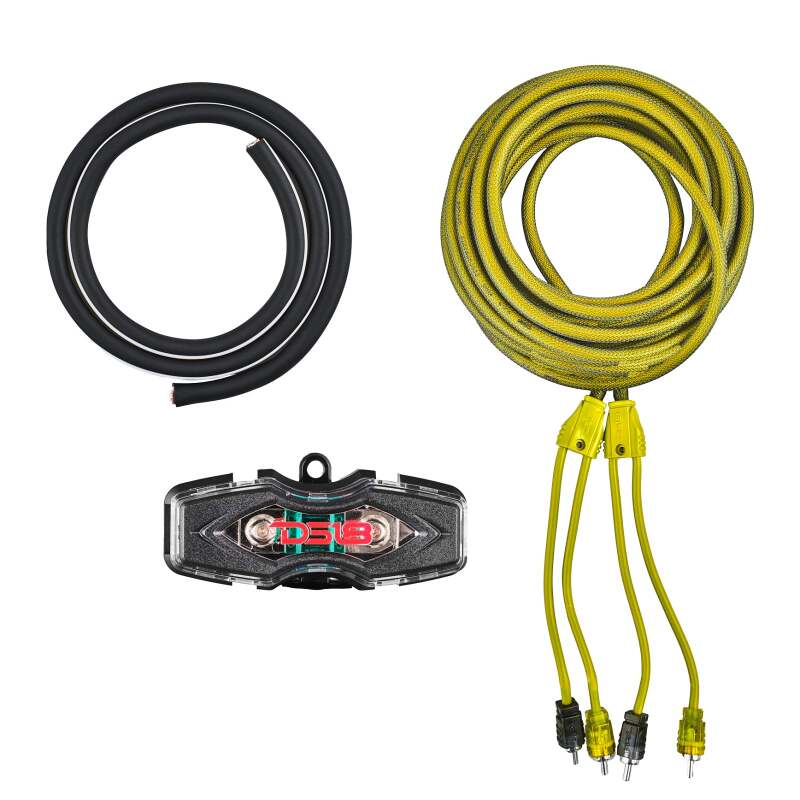 DS18 4-GA Amplifier Install Kit Advance- Yellow thumbnail 3