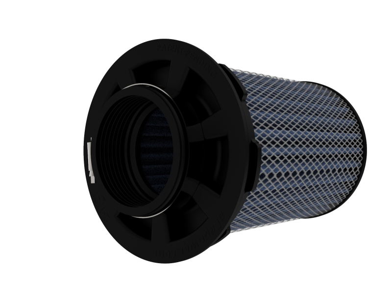 aFe MagnumFLOW Air Filter - Pro 5R 2.5 Inlet x 4.5in B x 4.5in T x 7in H (Inv) thumbnail 4