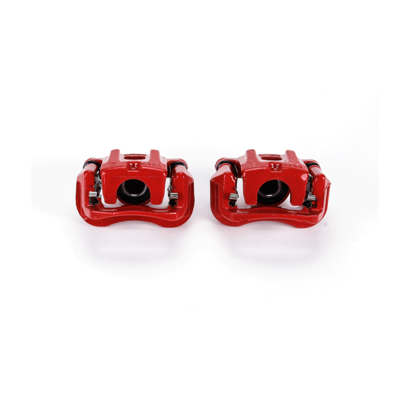 Power Stop 04-07 Toyota Highlander Rear Red Calipers w/Brackets - Pair thumbnail 2