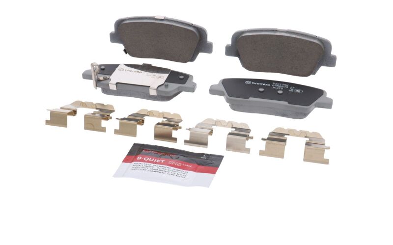 Brembo 17-18 Kia Sorento/ Hyundai Santa Fe Sport Rear NAO Brake Pad thumbnail 4