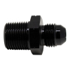 DeatschWerks 6AN Male Flare to 3/8in Male NPT Adapter - Anodized Matte Black thumbnail 7