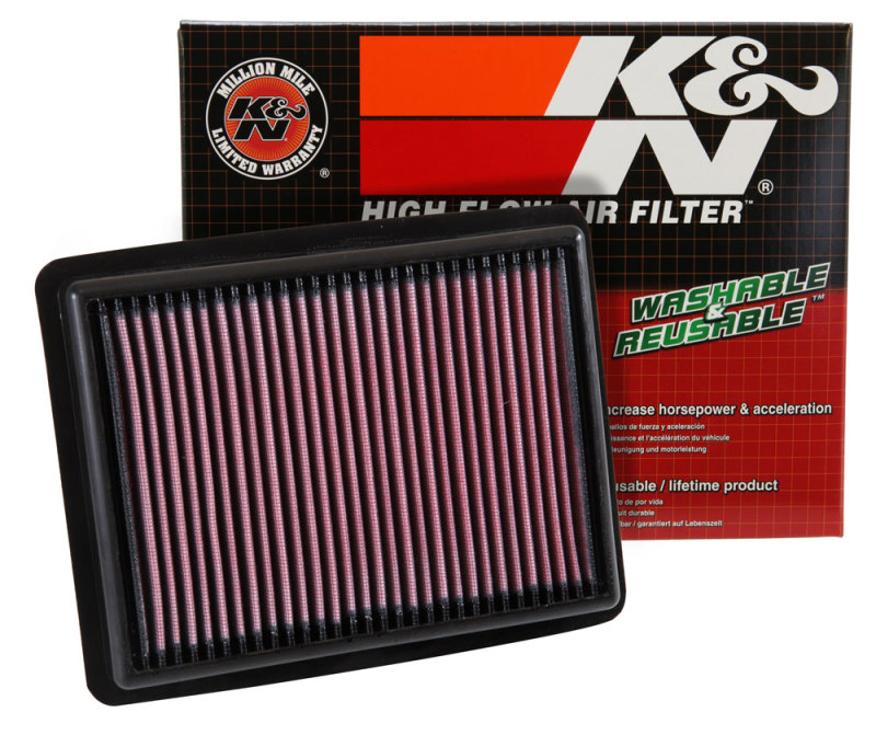 K&N 15-17 Honda Civic IX L4-2.0L Replacement Air Filter thumbnail 8