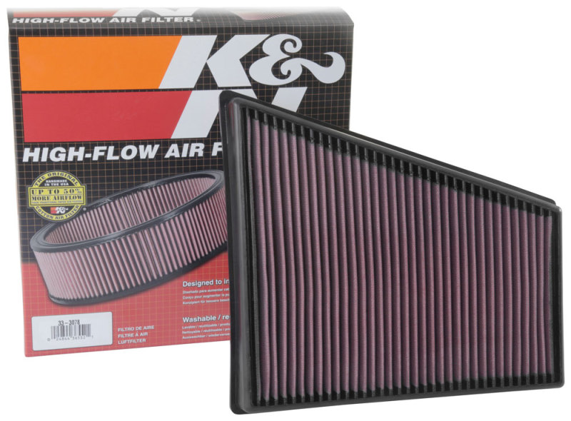 K&N 16-18 Porsche 718 Boxster H4-2.0L Drop In Air Filter thumbnail 7
