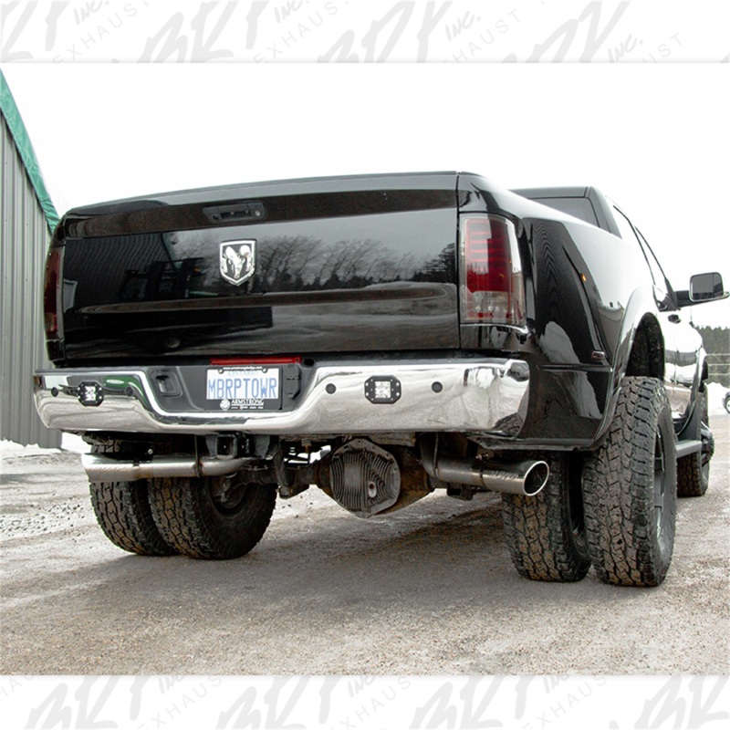 MBRP 13-15 Dodge 25/3500 Cummins 6.7L(Excl. CC/SB)4in Filter Back Cool Duals AL(Leaf Spring) thumbnail 5