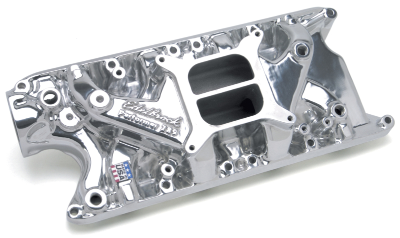 Edelbrock Perf 289 w/ O EGR Polished Manifold thumbnail 9