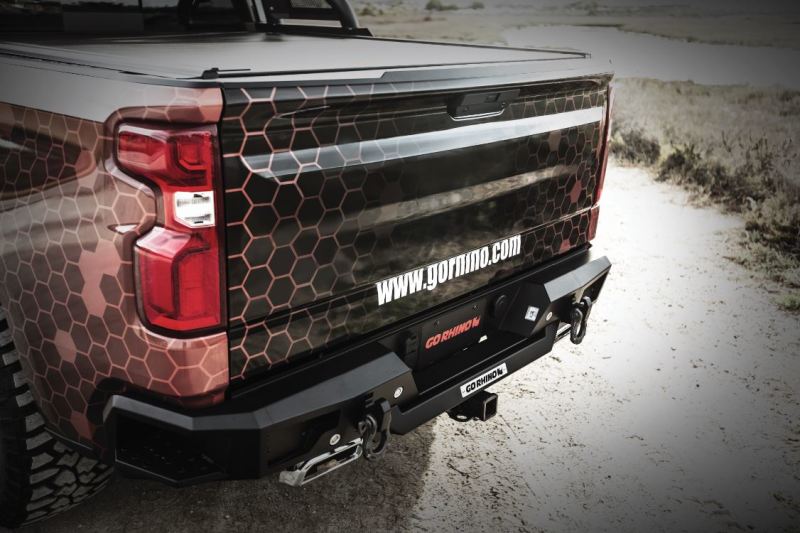 Go Rhino 19-20 Chevrolet Silverado 1500 BR20 Rear Bumper Replacement thumbnail 3