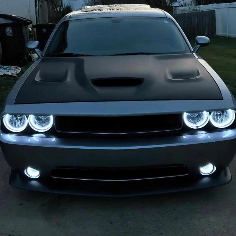 Oracle 0814 Dodge Challenger Dynamic Surface Mount Headlight/Fog Light Halo Kit COMBO