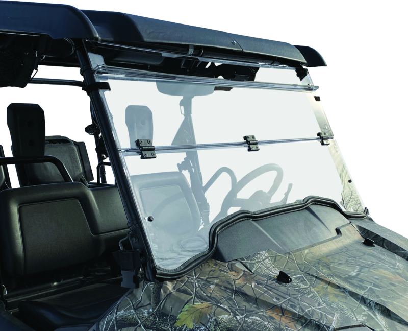 Quadboss Powersports Windshields 375782 Windshields, QB WINDBREAK FOLDING SHIELD, Clear thumbnail 9
